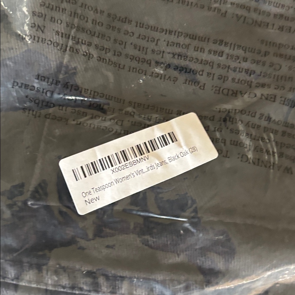 One Teaspoon Black Oak Jeans